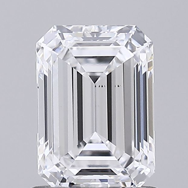 1.09ct Emerald D VS2 Lab Created Diamond