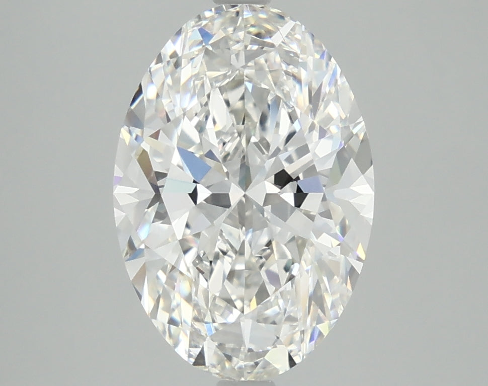 3.5ct Oval F VVS1 Lab Created Diamond