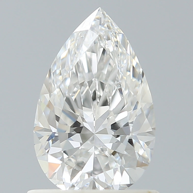 0.94ct Pear E VVS2 Lab Created Diamond