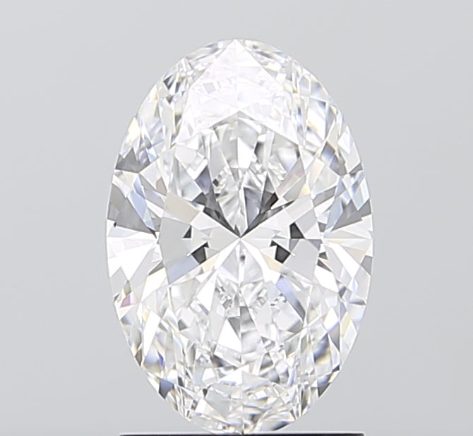 1.57ct Oval D VVS2 Lab Created Diamond