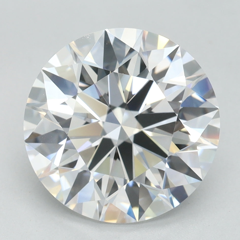 3.08ct Round D VVS1 Lab Created Diamond