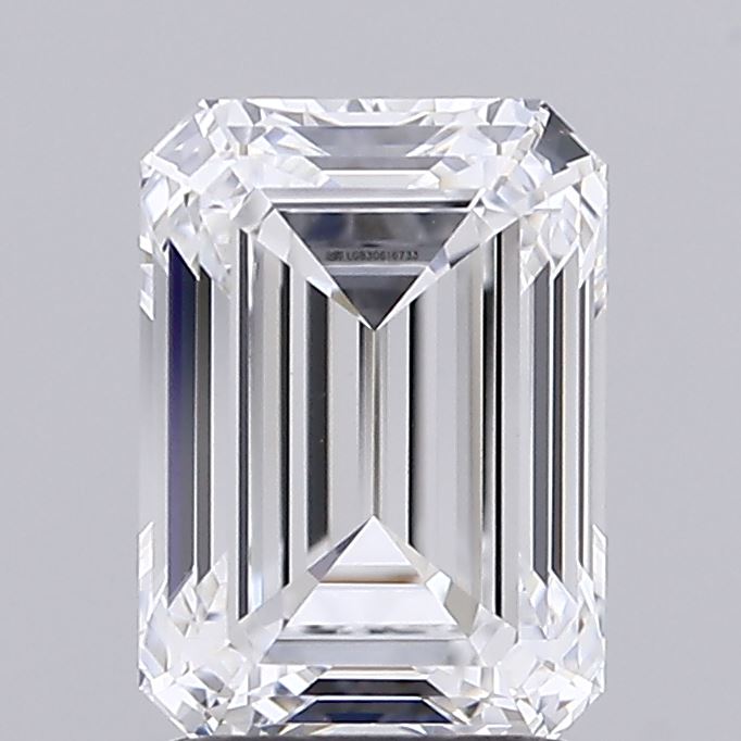 2.07ct Princess E VS1 Lab Created Diamond