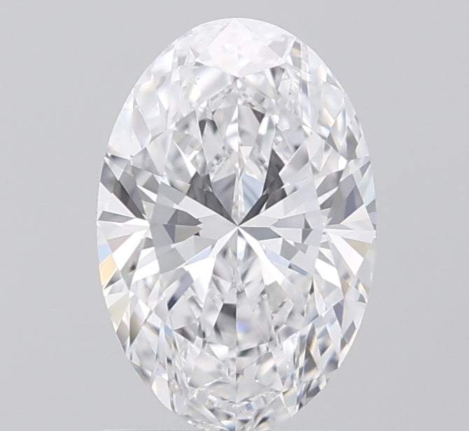 1.52ct Oval D VVS2 Lab Created Diamond