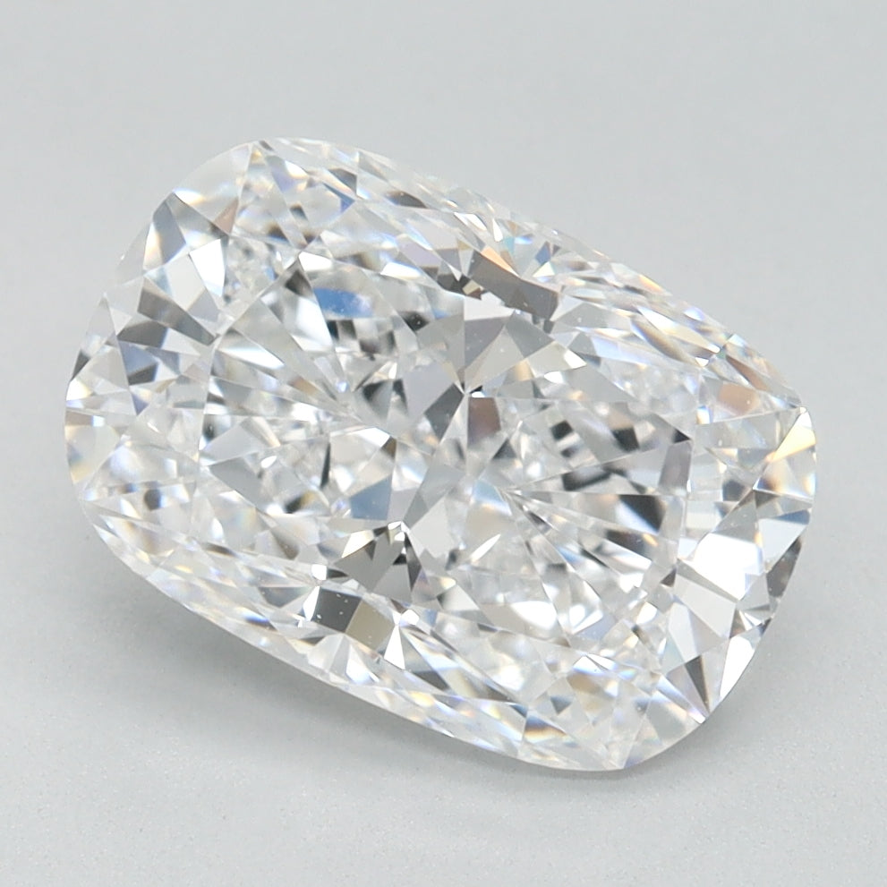 2.37ct Cushion D IF Lab Created Diamond