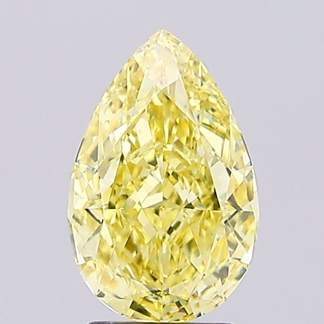 2.9ct Pear  VVS2 Lab Created Diamond