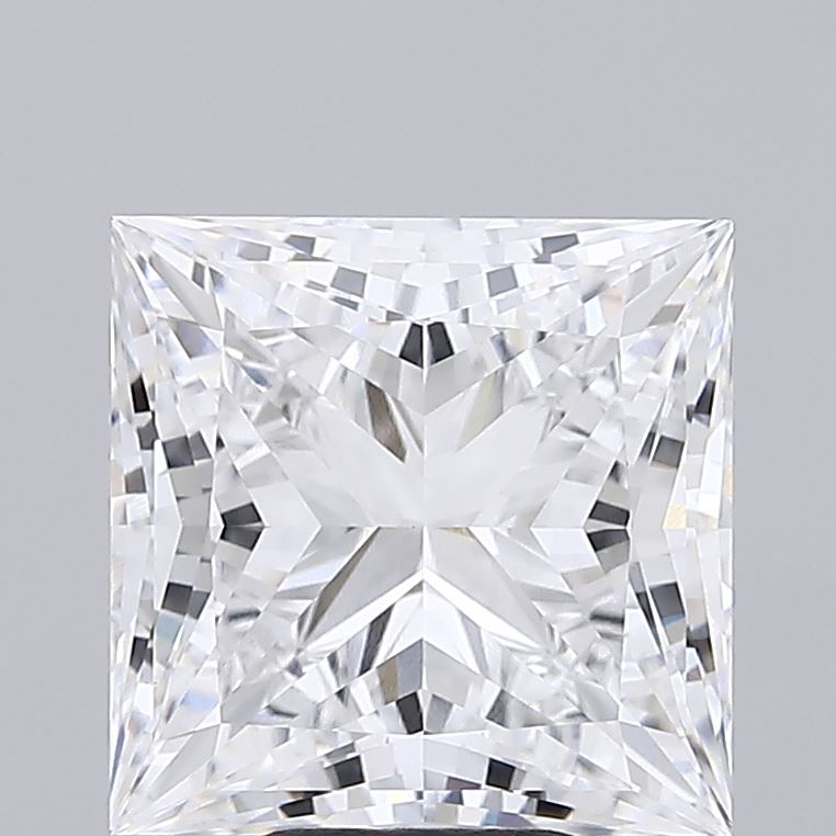 6.58ct Princess E VVS2 Lab Created Diamond