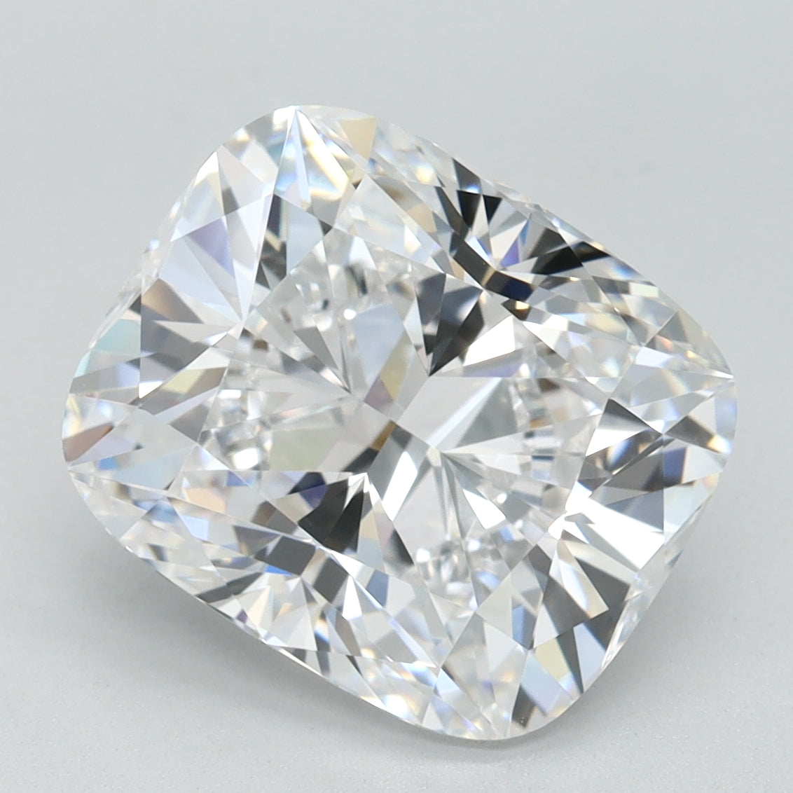 4.05ct Cushion D IF Lab Created Diamond