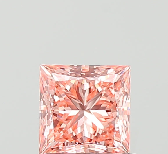 1.01ct Princess FANCY VS1 Lab Created Diamond