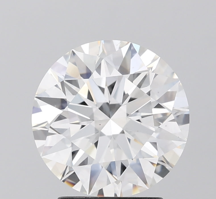 2.6ct Round F VVS1 Lab Created Diamond