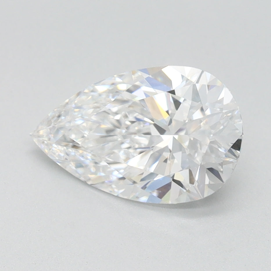 1.04ct Pear D VVS1 Lab Created Diamond