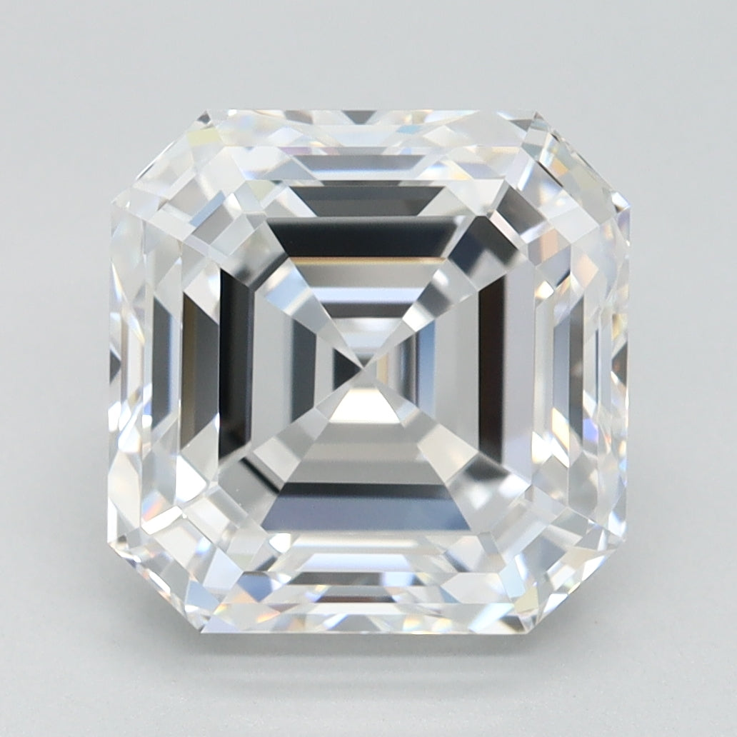 3.82ct Asscher D VVS1 Lab Created Diamond