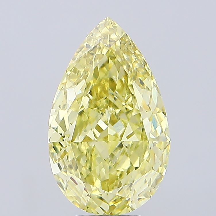 8.24ct Pear  VVS2 Lab Created Diamond