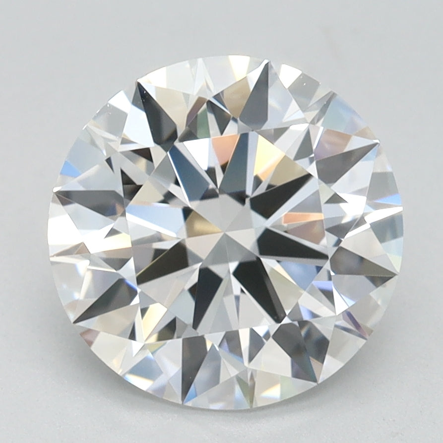 2.18ct Round D VVS1 Lab Created Diamond