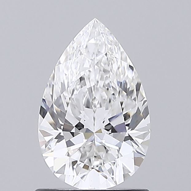 1.08ct Pear E VVS2 Lab Created Diamond