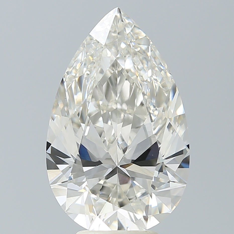 5.88ct Pear H VS1 Lab Created Diamond