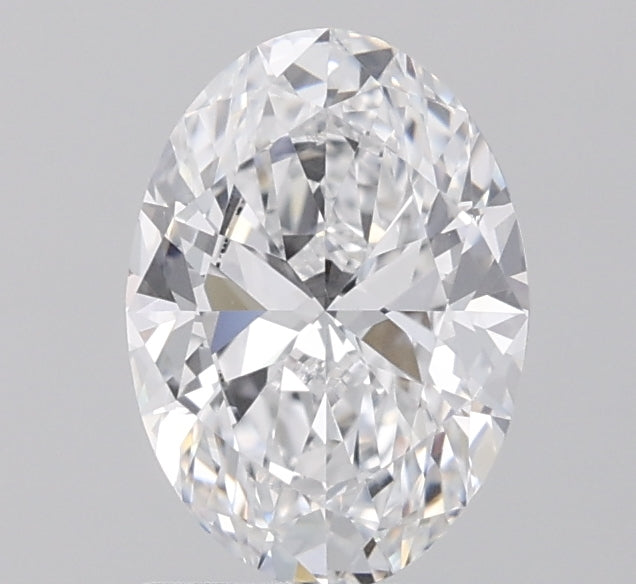 1.52ct Oval D VVS2 Lab Created Diamond