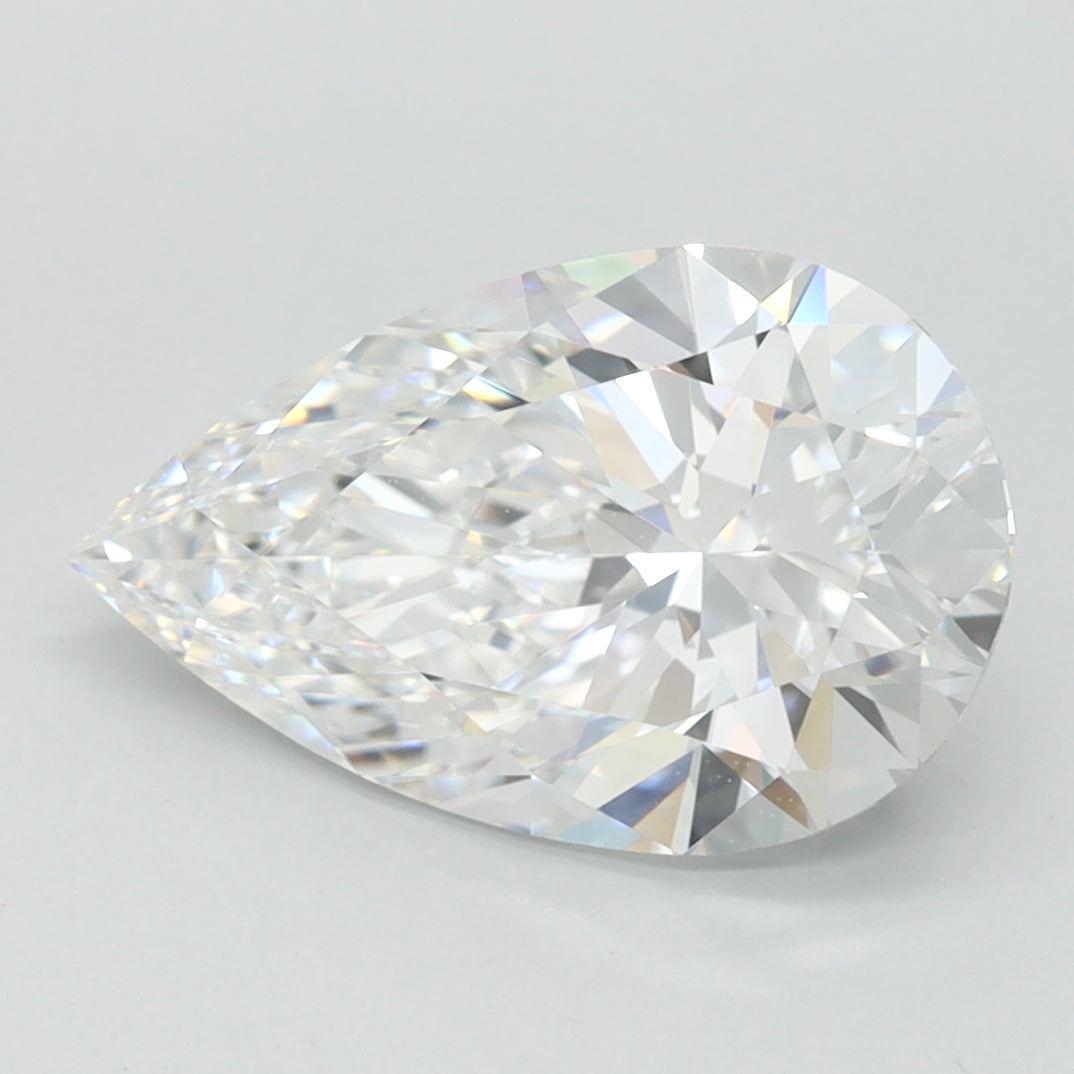 2.06ct Pear D IF Lab Created Diamond