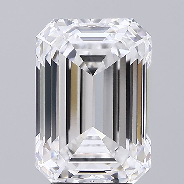 4.03ct Emerald D VVS2 Lab Created Diamond