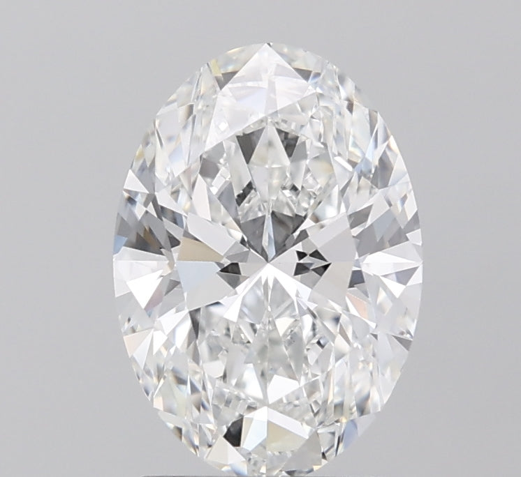 2.01ct Oval E VVS2 Lab Created Diamond