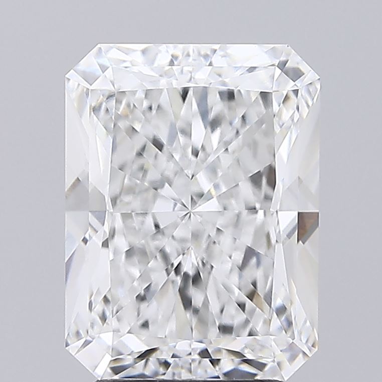 3.62ct Radiant D IF Lab Created Diamond
