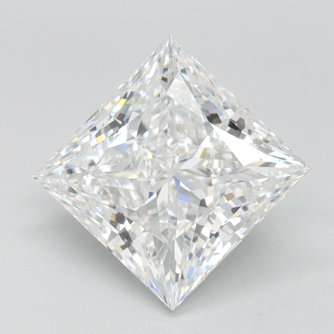 2.5ct Princess D VVS1 Lab Created Diamond