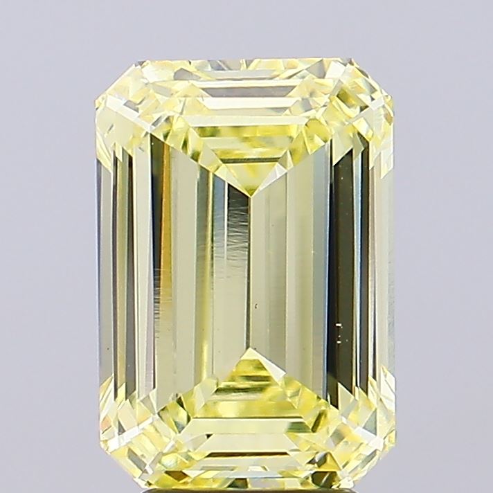 5.05ct Emerald  VS2 Lab Created Diamond