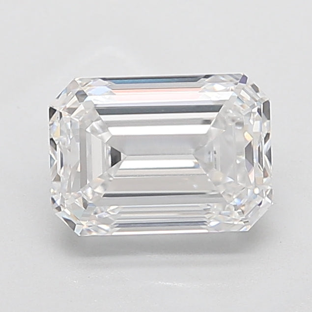 3.56ct Emerald D VVS1 Lab Created Diamond