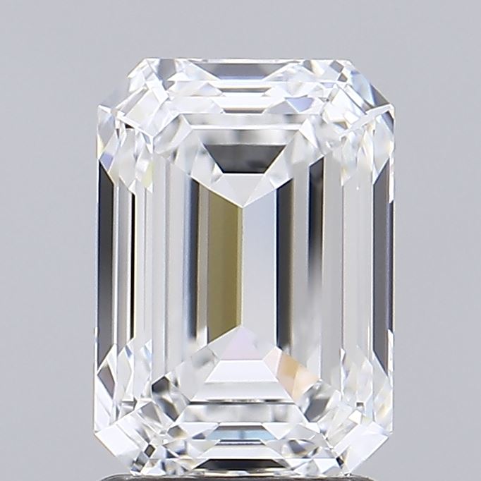 1.96ct Emerald D IF Lab Created Diamond
