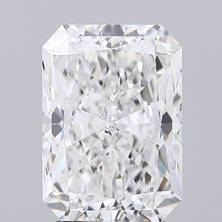 2.91ct Radiant D IF Lab Created Diamond