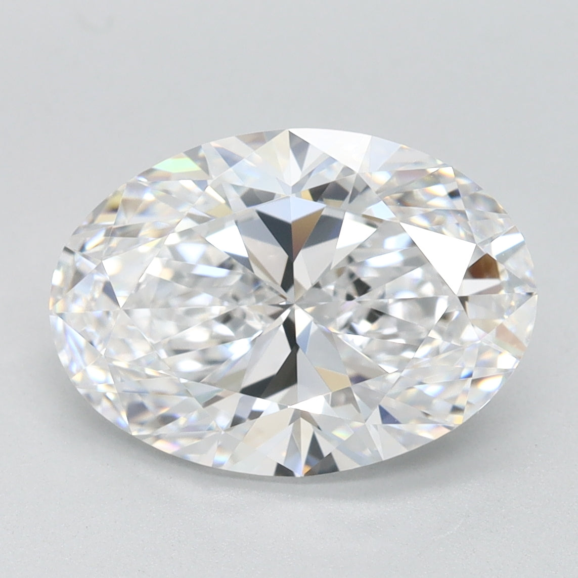 3.03ct Oval D IF Lab Created Diamond