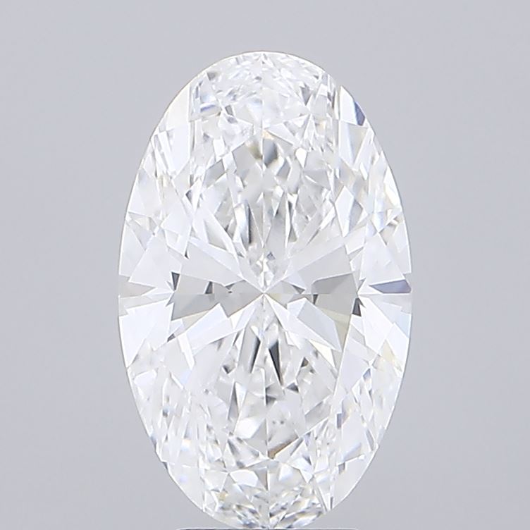 4.63ct Oval E VVS2 Lab Created Diamond