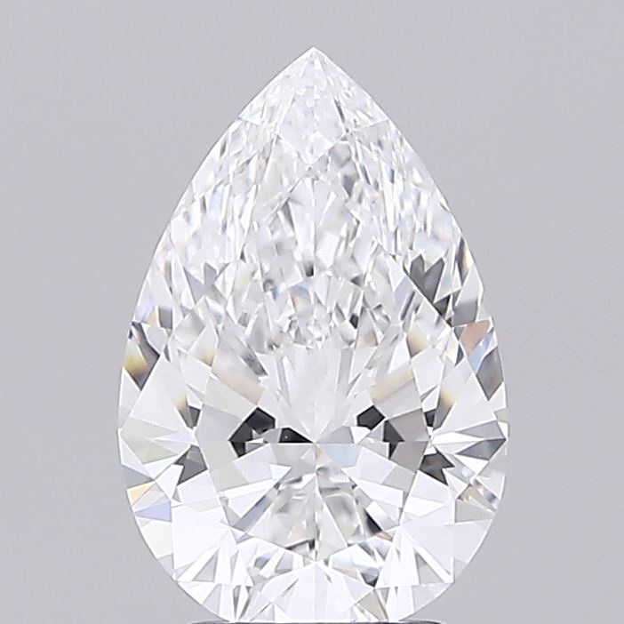 2.53ct Pear D VVS1 Lab Created Diamond