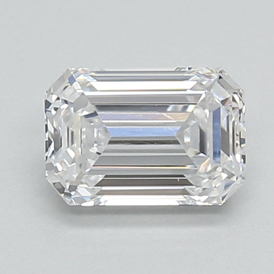 0.75ct Emerald D VVS1 Lab Created Diamond