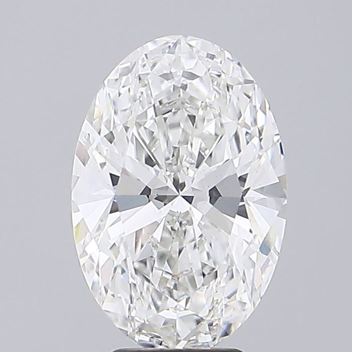 5.02ct Oval F VS1 Lab Created Diamond