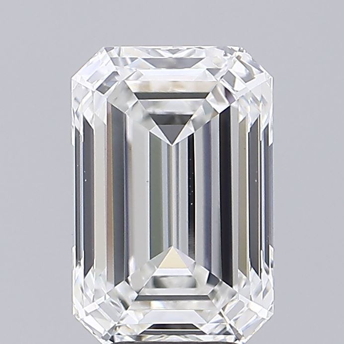 5.02ct Emerald E VVS2 Lab Created Diamond