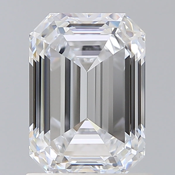 1.54ct Emerald E VVS2 Lab Created Diamond