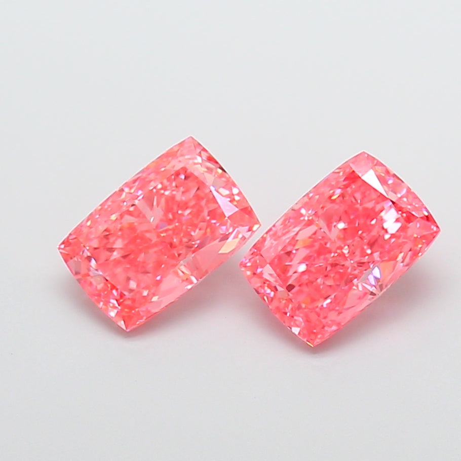 3.26ct Cushion  VVS2 Lab Created Diamond