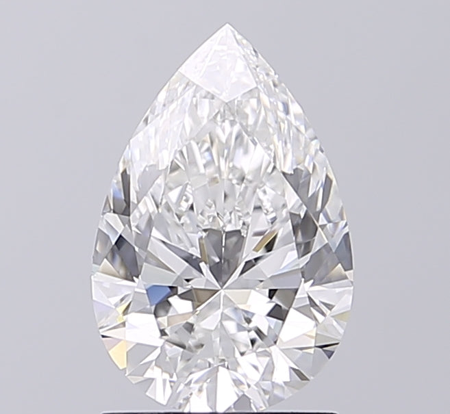 1.52ct Pear D VVS2 Lab Created Diamond