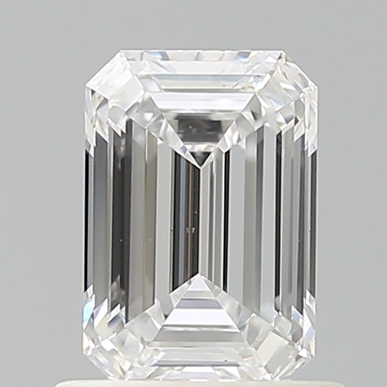 0.91ct Emerald D VS1 Lab Created Diamond