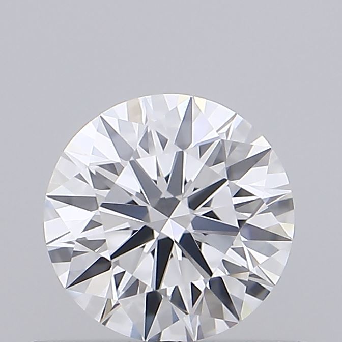 0.53ct Round D VVS2 Lab Created Diamond