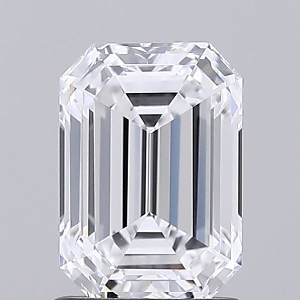 1.51ct Emerald D IF Lab Created Diamond