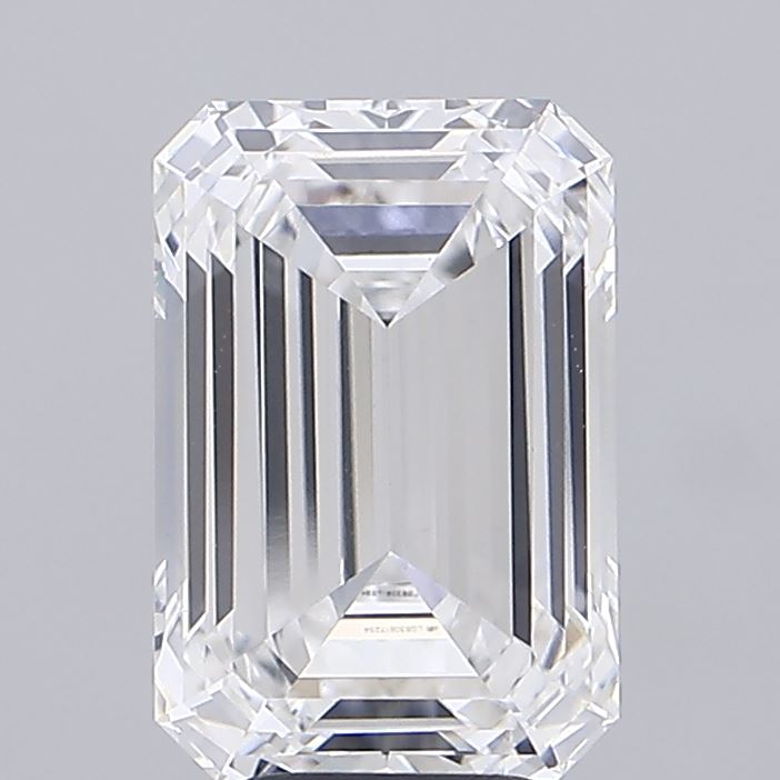5.09ct Emerald E VVS2 Lab Created Diamond
