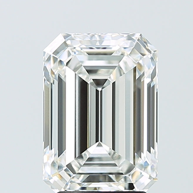 3.09ct Emerald E VVS2 Lab Created Diamond
