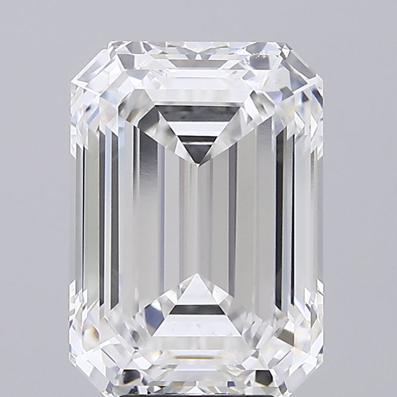 6.02ct Emerald E VS1 Lab Created Diamond