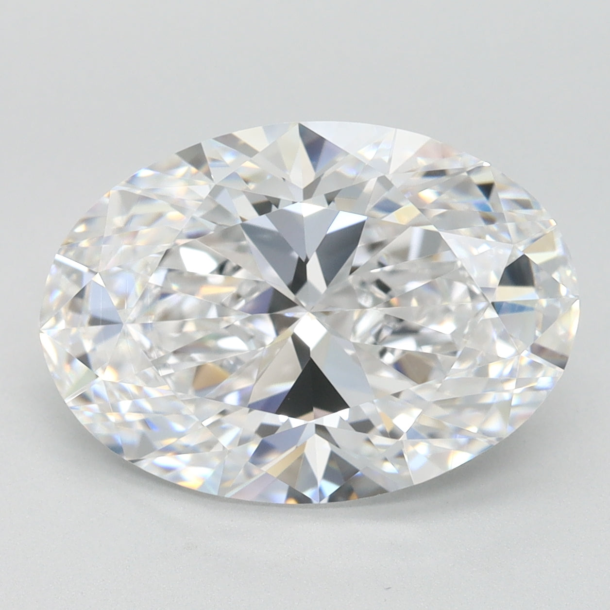 4.37ct Oval D IF Lab Created Diamond