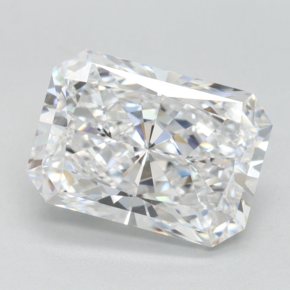 3.01ct Radiant D VVS1 Lab Created Diamond
