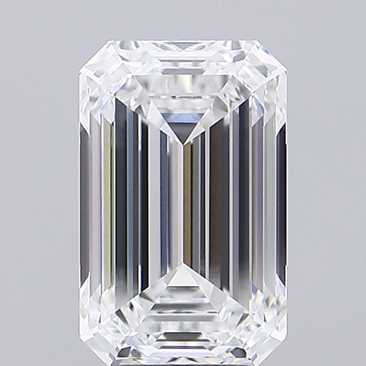 6.71ct Emerald D VVS1 Lab Created Diamond