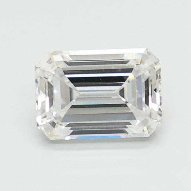 0.93ct Emerald D VS2 Lab Created Diamond