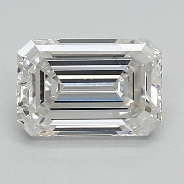 1.1ct Emerald G VVS2 Lab Created Diamond