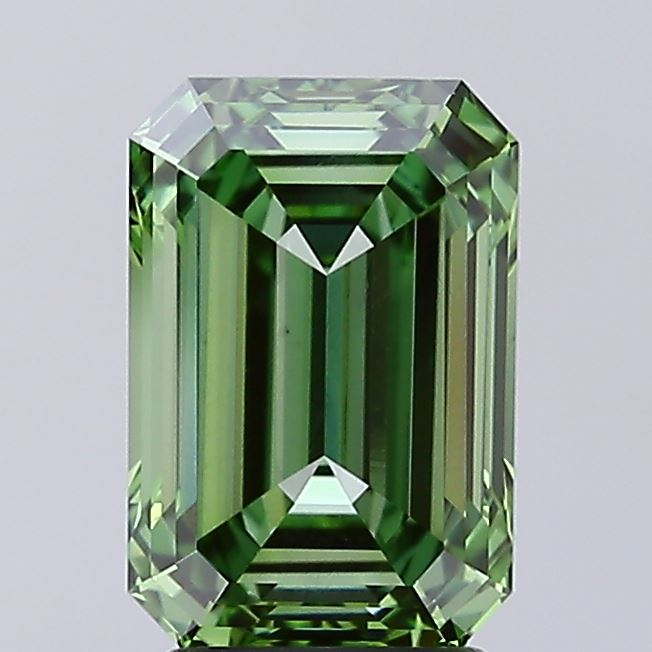 3.06ct Emerald  VS1 Lab Created Diamond